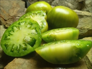 Семена томата сорта Grub’s Mystery Green (Зелёная тайна личинки) - Зеленоплодные (изумрудные) сорта