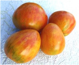 Семена томата сорта Bleeding Heart (Обескровленное Сердце) - Полосатые