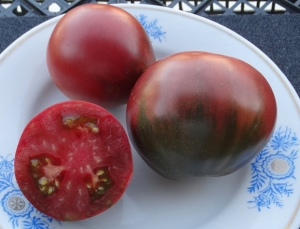 Семена томата сорта Evan's Purple Pear (Пурпурная груша Эванса) - грушевидные