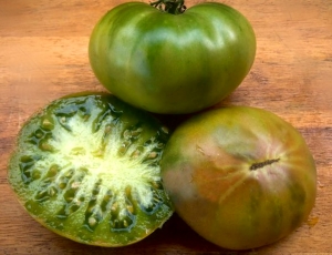 Семена сорта томата Cherokee Lime (Чероки лайм) - Зеленоплодные (изумрудные) 